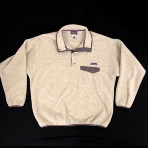 Patagonia Synchilla Snap-T Fleece Pullover Oatmeal